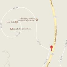 Lava Butte - Highway 97 parking