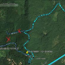 Route to Middle Butte