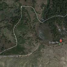 Slide Peak map