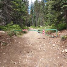 New trailhead