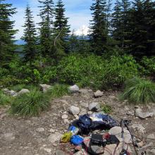 Set up on Wildcat Mtn