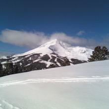 Distant Shot of Lone Mountain - Photo from Internet