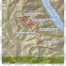 Chelan Crest Sota Map - K7MAS