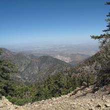 Trail to Throop Peak - Panorama