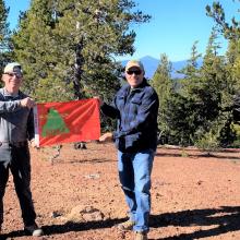 SOTA Success on North Paulina Peak. 