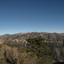 Mount Williamson and Mount Baden Powell in the distance, San Gabriel Mountains
