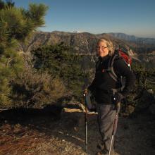 Decending Kratka Ridge, San Gabriel Mountains