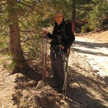 Trailhead to Waterman Mountain