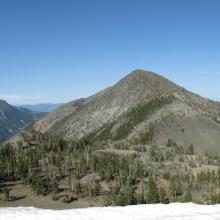 Three Brothers West from "Dead Elk Pass"...next day's objective