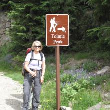 Trail Head on Mowich Lake Road