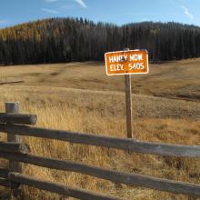 Haney Meadow, Mount Lillian Activation.  Look closely and you can see the substantial burn areas to the right side of photo.