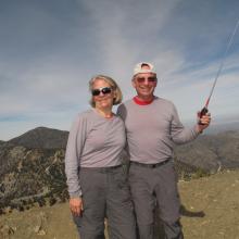 Summit of Telegraph Peak, after successful activation!