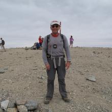 On Summit of San Antonio at last.