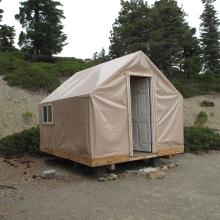 Tent Cabin #1, Baldy Notch, California