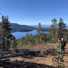 Ron, W6PZA taking in the great views!