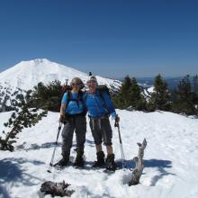 On summit of Tumalo Mountain