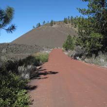 Onwards to Lava Butte & blue sky!