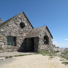Vista House, summit of Mount Spokane