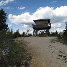 Quartz Mountain Lookout - still closed for season.