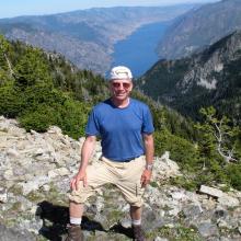 K7MAS on summit of "Olivia Mountain" after completing successful Activation.