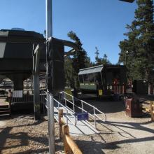 Waiting for Tamarack Ski Lift
