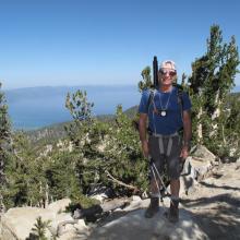 En route to Monument Peak