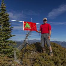 K7MAS, summit of Hard Knox - celebrating KG7JET's success!