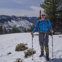 K7MAS on Summit of Hicks Butte