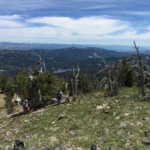 SE View - Goose Lake, Brundage, McCall and Cascade Lake