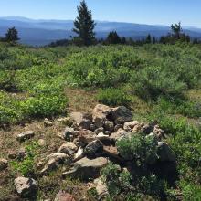 Summit Rock pile