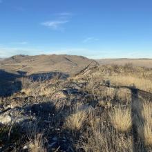 Looking north towards Arbuckle Mountain, another untouched SOTA summit