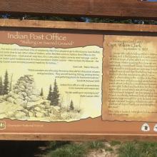 Interpretive Sign nearby