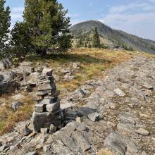 Nearing Rock Candy Mountain