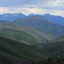 Summit View of peaks in the Frank Church River of No Return