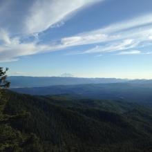Mount Rainier to the South West