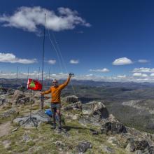Awesome panoramic summit views!