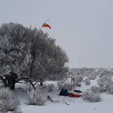 Summit station in activation zone.