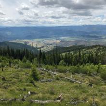 View of Plains from activation area