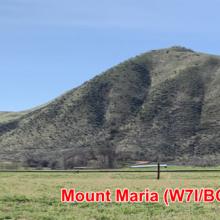 Mount Maria for the north