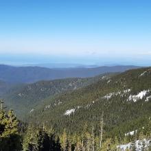 looking toward Port Angeles/Victoria