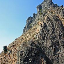 KR7W heads higher up the ridge. WT7N remains at the saddle