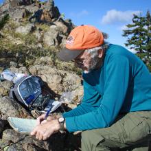 The old goat working the pile up.  Go Fighting Beavers.