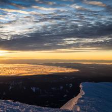 Sunrise from Mt Hood