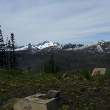 Looking SW towards Silver Star