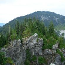 That's Union Peak up ahead