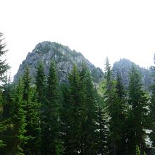 Not positive, but probably west side of Surprise Mtn