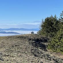 View of Radio Site from Summit