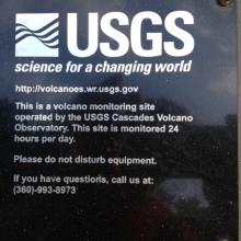 Summit is a USGS volcano monitoring site...comforting!
