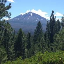 East side of North Sister from near summit