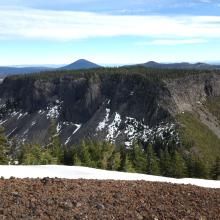 Hayrick Butte from Hoodoo Butte which we activated later that day